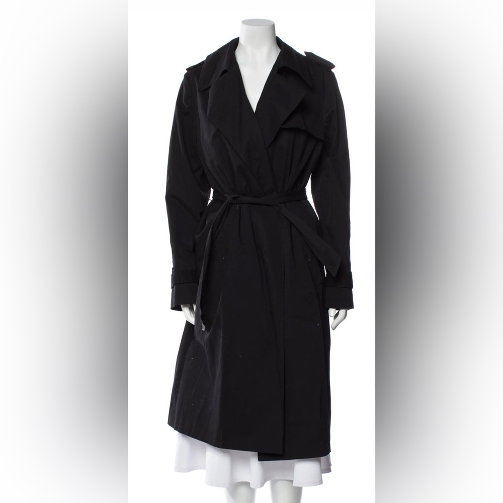 Maison Martin Margiela Black Trench Coat